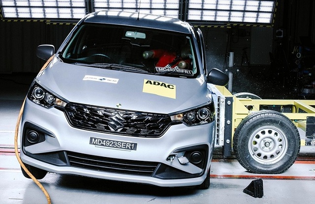 Quy định mới khắt khe hơn, Suzuki Ertiga bị 1 sao an toàn