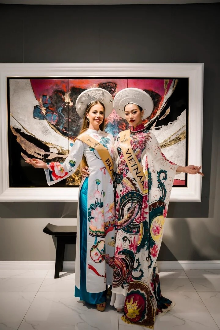80 thí sinh Miss Global 2023 diện áo dài, trải nghiệm văn hóa Việt Nam