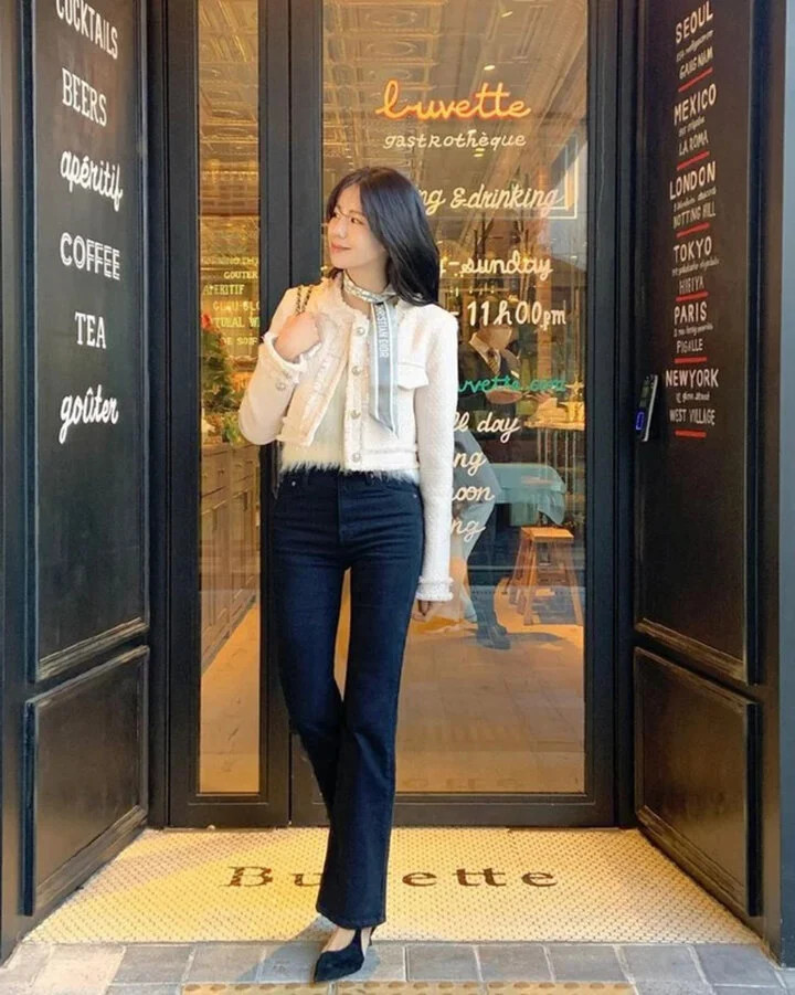 Những kiểu áo cực ăn ý với quần jeans giúp nàng thanh lịch khi đi làm