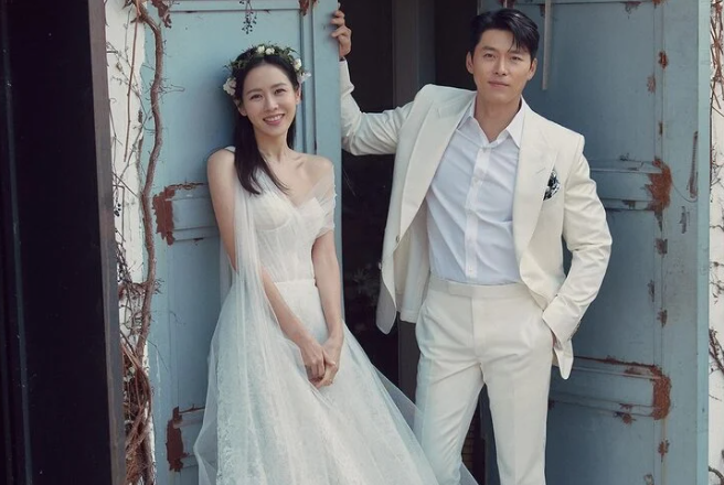 Ảnh cưới chưa từng công bố của Hyun Bin - Son Ye Jin