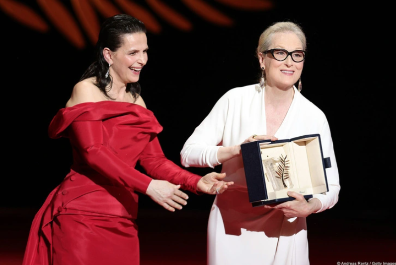 Meryl Streep nhận Cành cọ vàng danh dự, từng nghĩ kết thúc sự nghiệp ở tuổi 40
