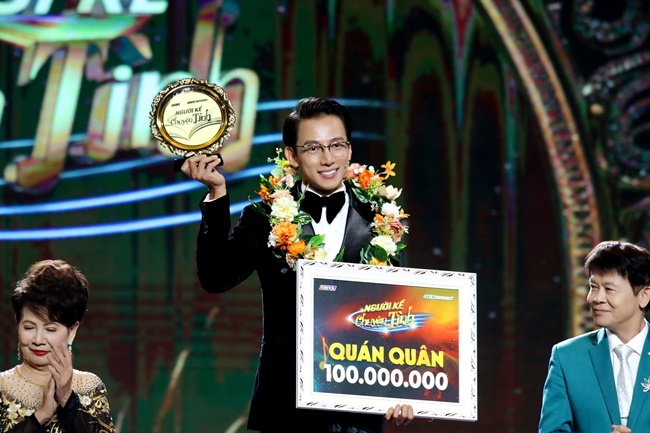 Quán quân Người Kể Chuyện Tình mùa 8 chính thức gọi tên Trần Minh Dũng