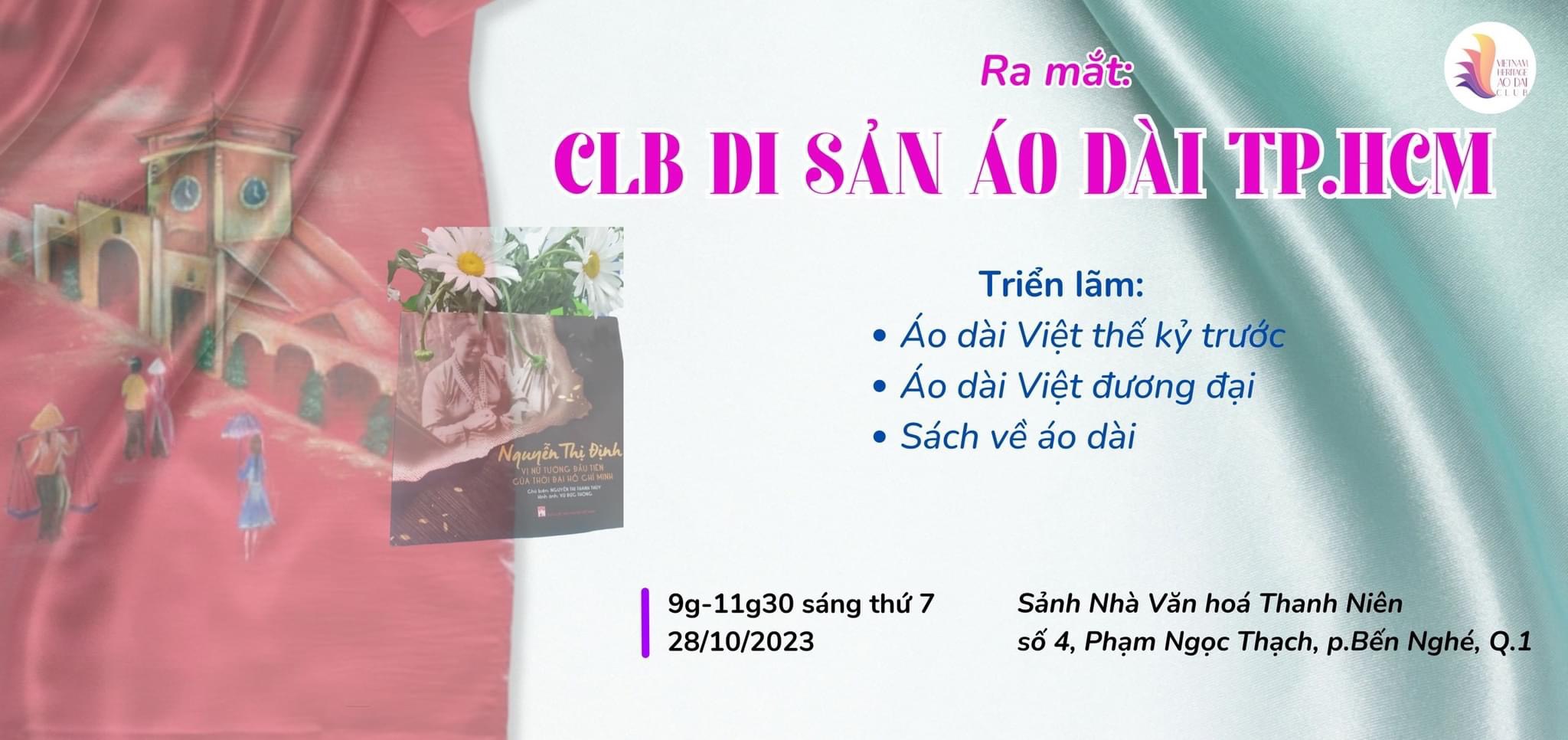 “Câu lạc bộ Di sản Áo dài TP.HCM” chính thức ra mắt và kết nạp hội viên