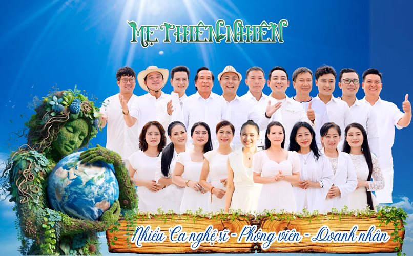 Nhiều nghệ sĩ, phóng viên, doanh nhân tham gia dự án bảo vệ Mẹ Thiên Nhiên của MC Trúc Thy